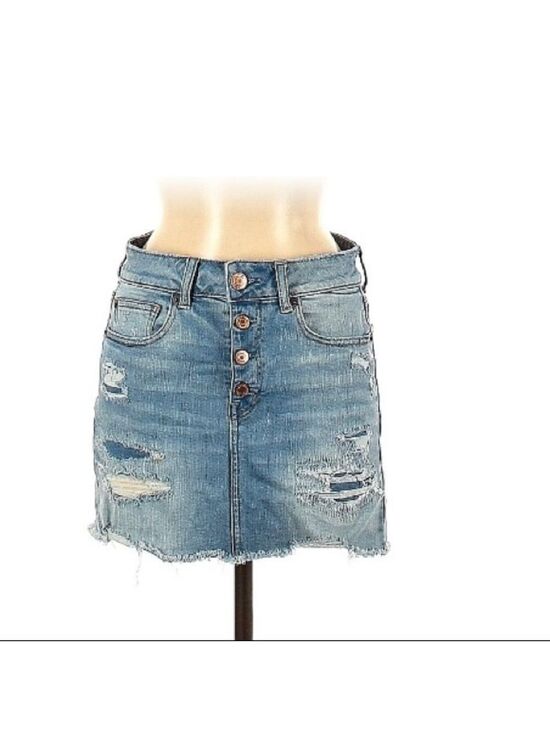 American Eagle Outfitters Dresses & Skirts - VINTAGE American Eagle Outfitters Denim Jean skirt~ size 6